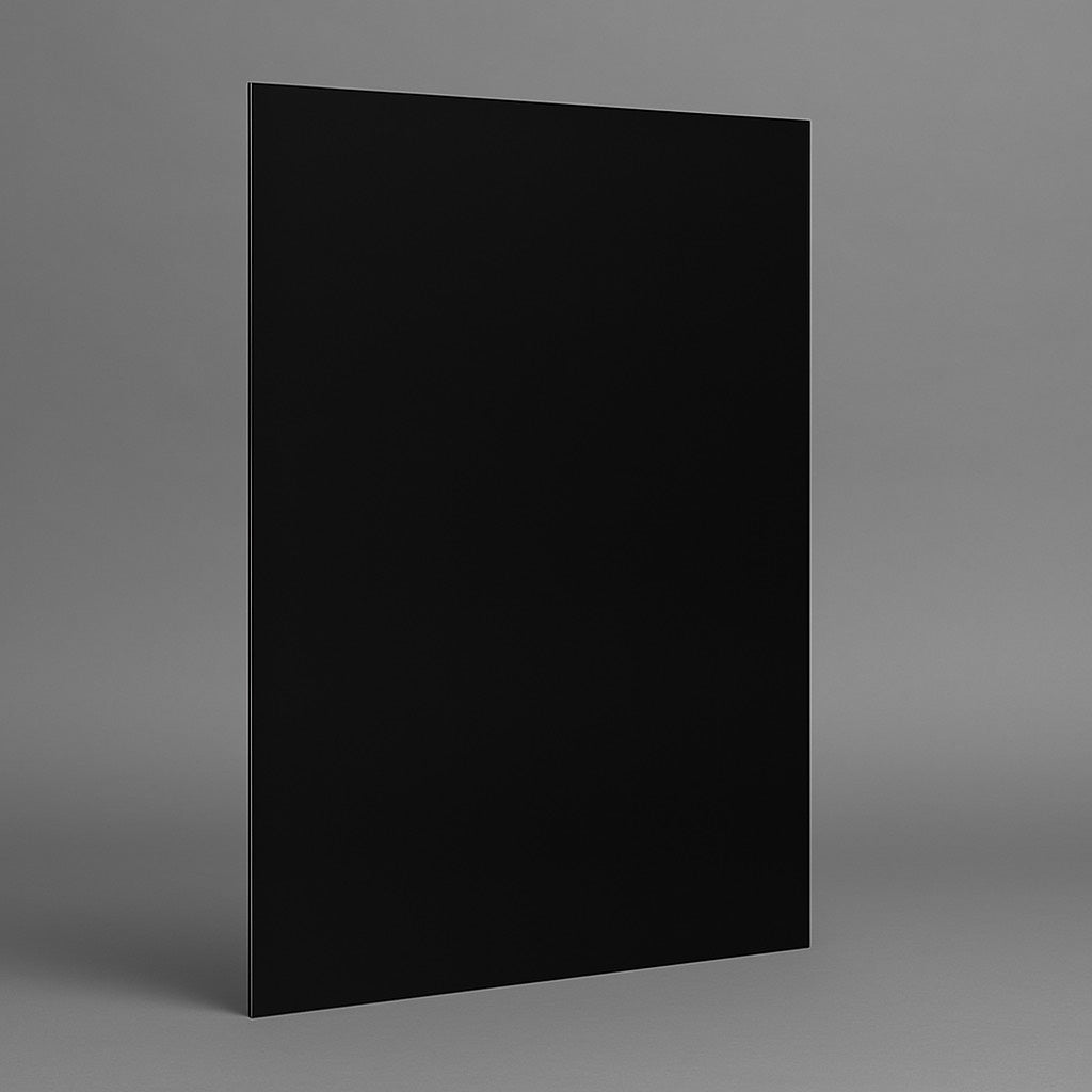 BLACK ACRYLIC SHEET 1200MM X 900MM
