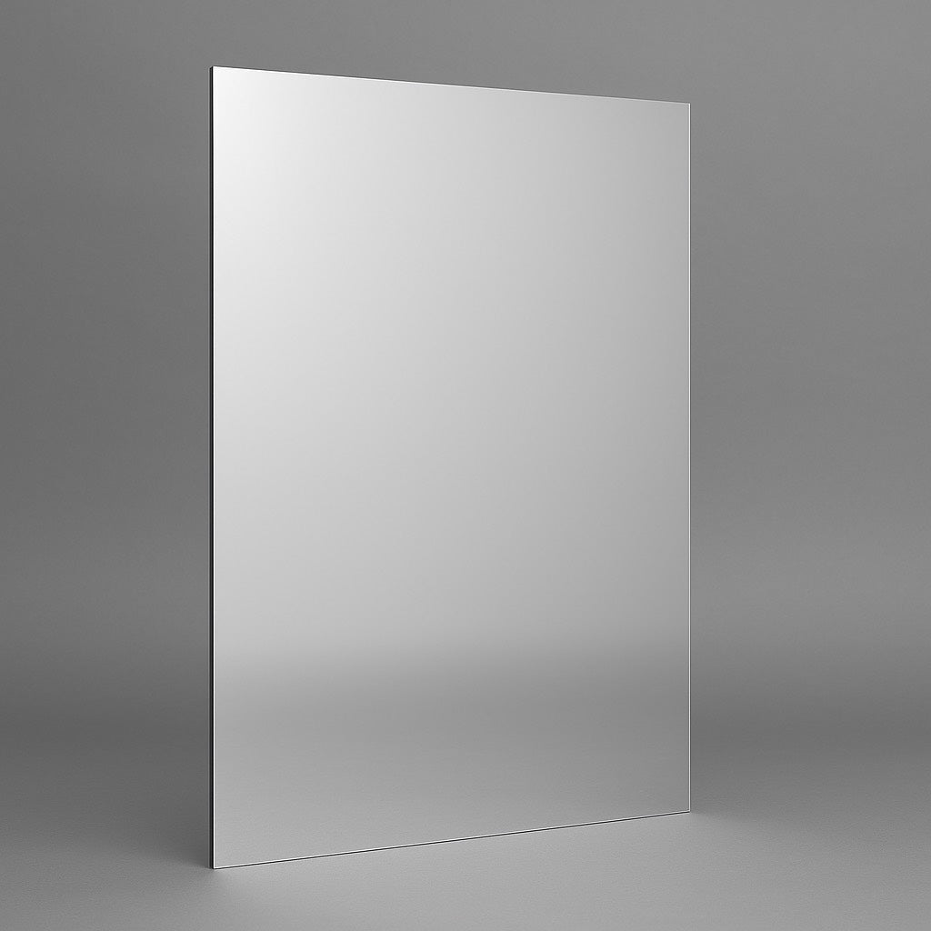 SILVER MIRROR ACRYLIC SHEET 1200MM X 900MM