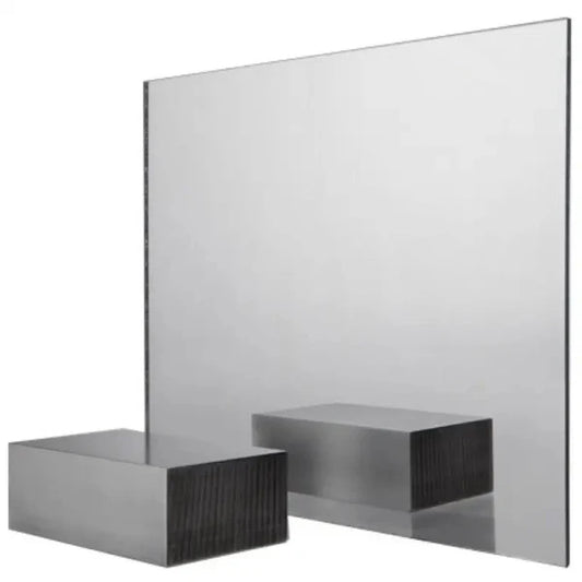 SILVER MIRROR ACRYLIC SHEET 1200MM X 900MM