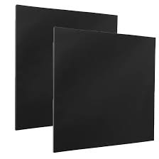 BLACK ACRYLIC SHEET 1200MM X 900MM